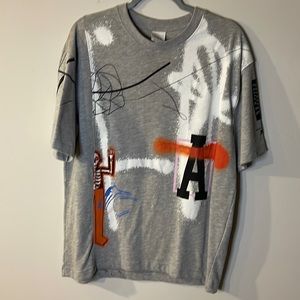 Zara medium grey t shirt